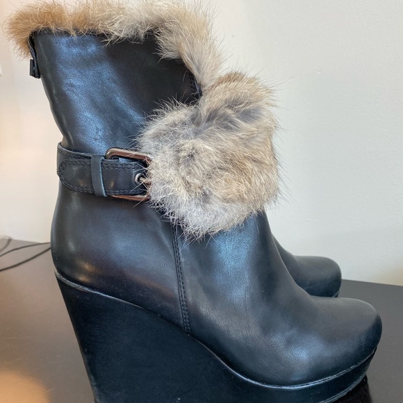 Rudsak Leather/fur Booties - Picture 5 of 9